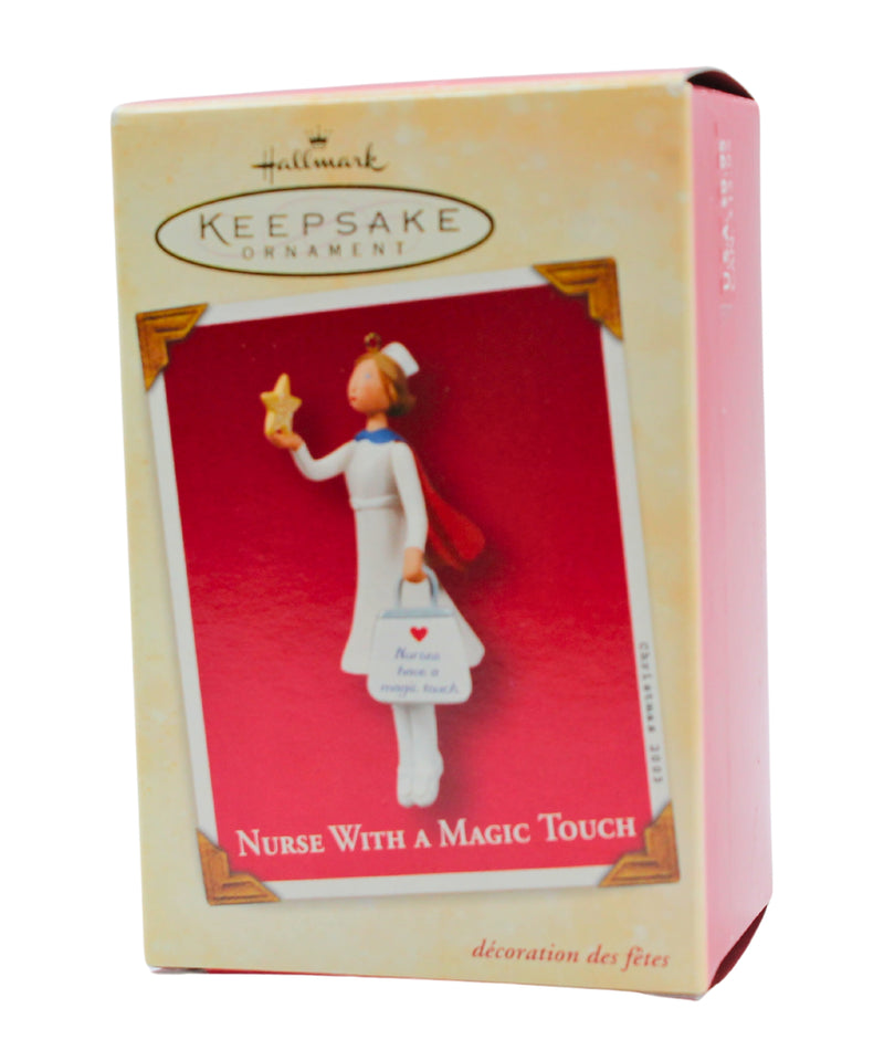 Hallmark Ornament: 2003 Nurse with a Magic Touch | QXG8567