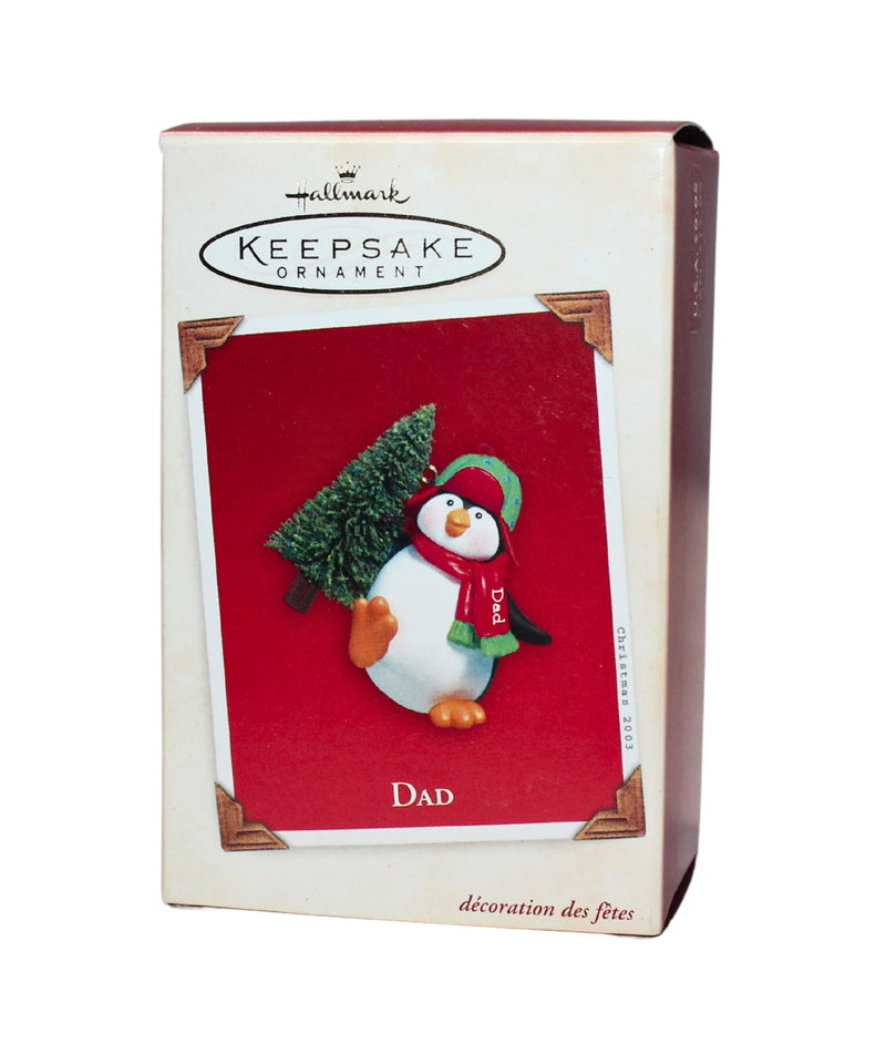 Hallmark Ornament: 2003 Dad | QXG8889