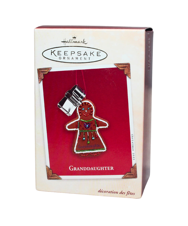 Hallmark Ornament: 2003 Granddaughter | QXG8907