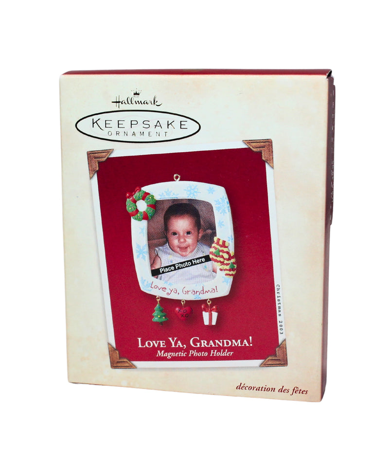 Hallmark Ornament: 2003 Love Ya, Grandma! | QXG8917