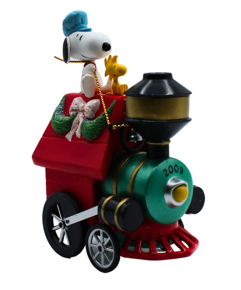 Hallmark Ornament: 2009 All Aboard for Holiday Fun | QXI1142 | Peanuts