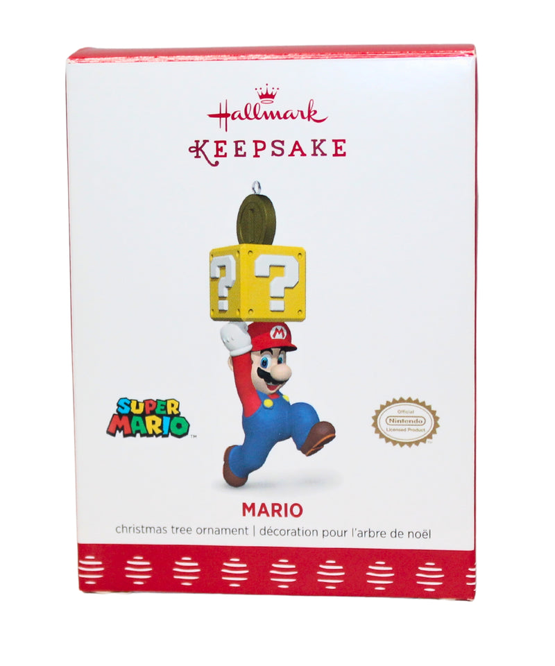 Hallmark Ornament: 2017 Mario | QXI1412 | Super Mario