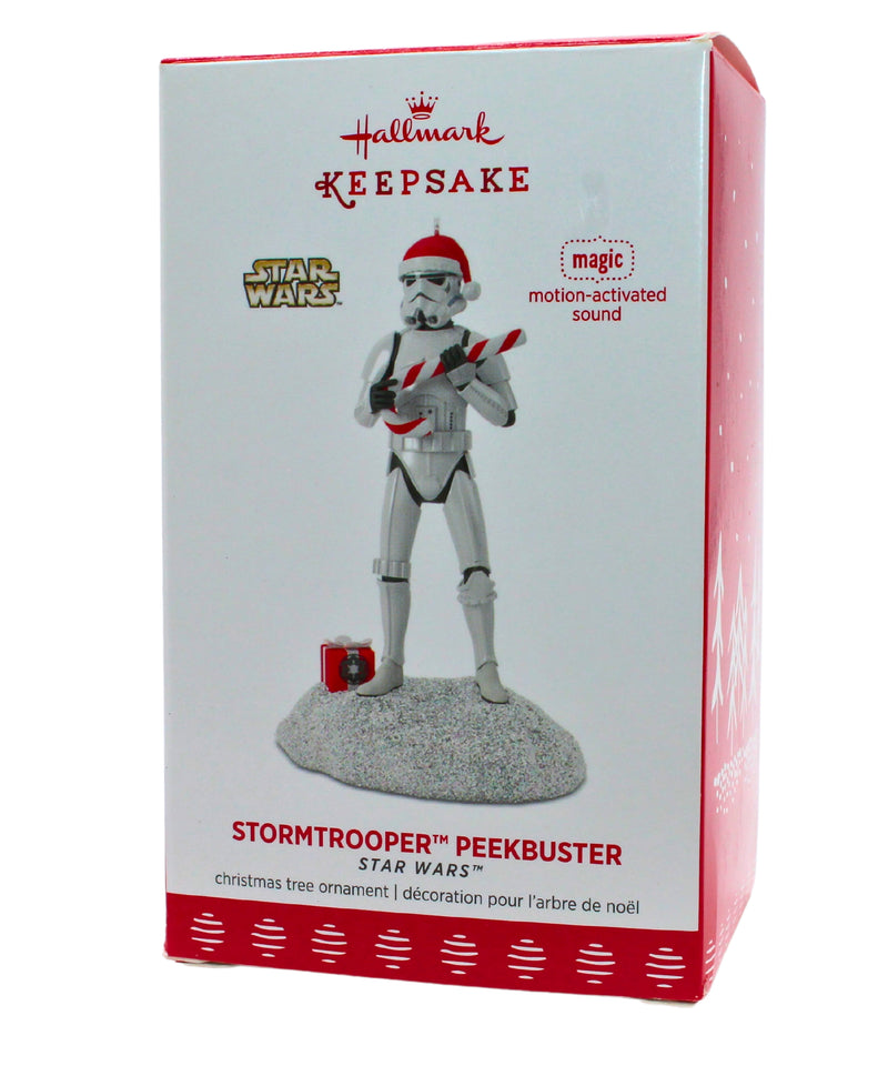 Hallmark Ornament: 2017 Stormtrooper Peekbuster | QXI1532 | Star Wars