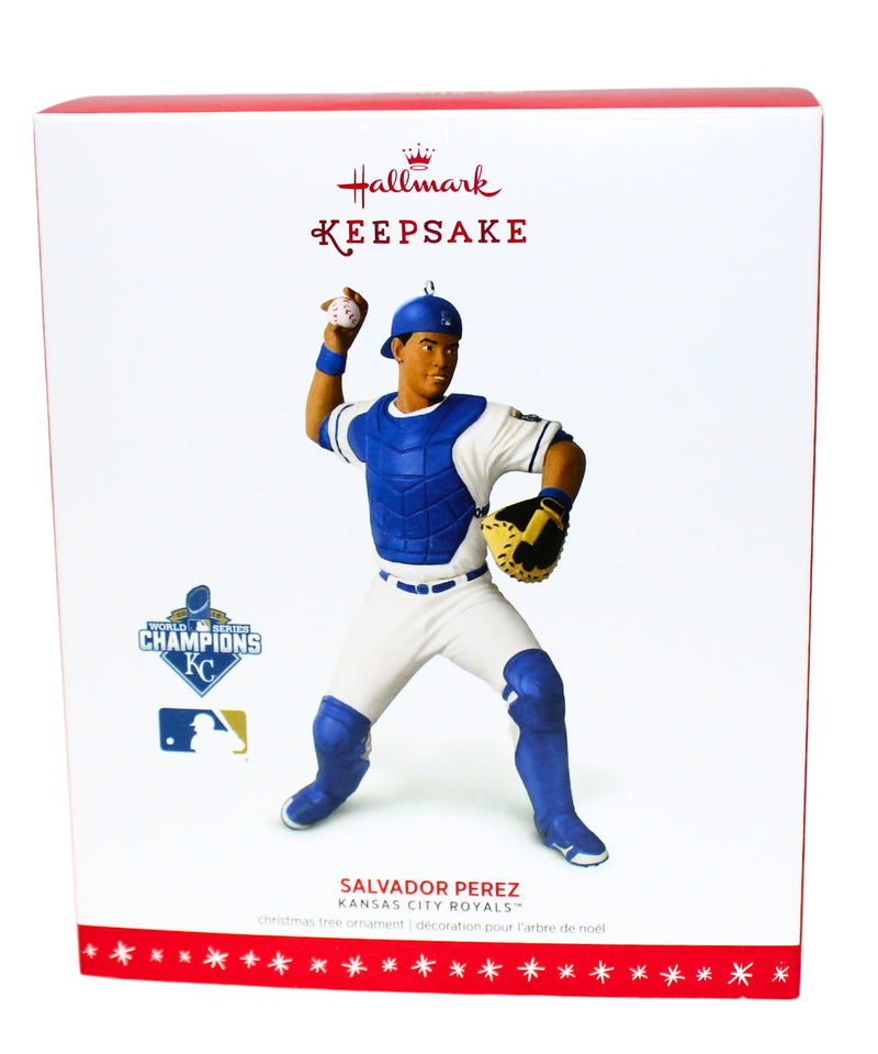 Hallmark Ornament: 2016 Salvador Perez | QXI1535 | MLB