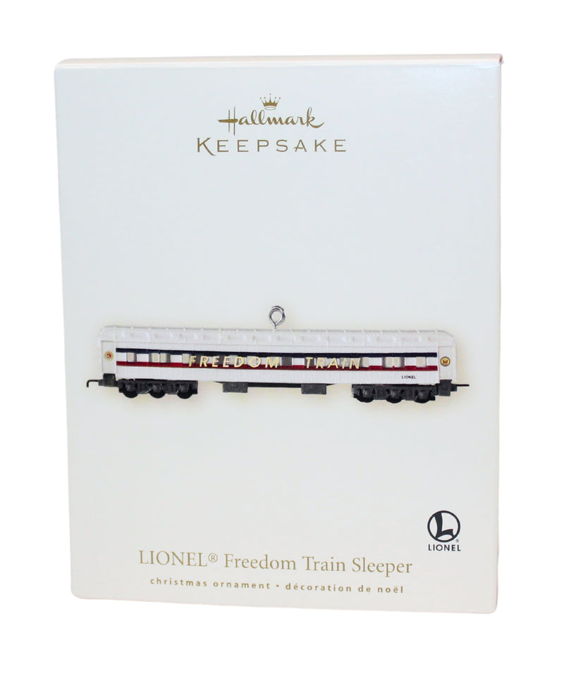 Hallmark Ornament: 2007 Freedom Train Sleeper | QXI2009 | Lionel