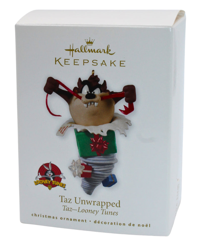 Hallmark Ornament: 2010 Taz Unwrapped | QXI2046 | Looney Tunes