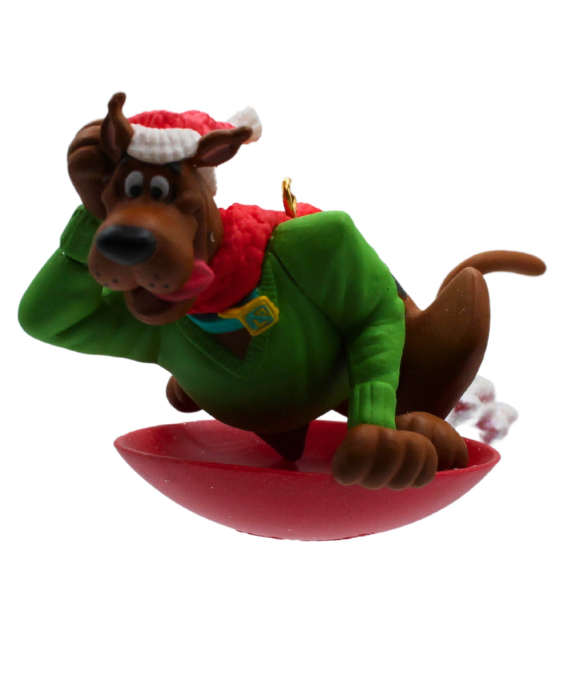 Hallmark Ornament: 2010 Scooby's Snowy Ride | QXI2066 | Scooby-Doo