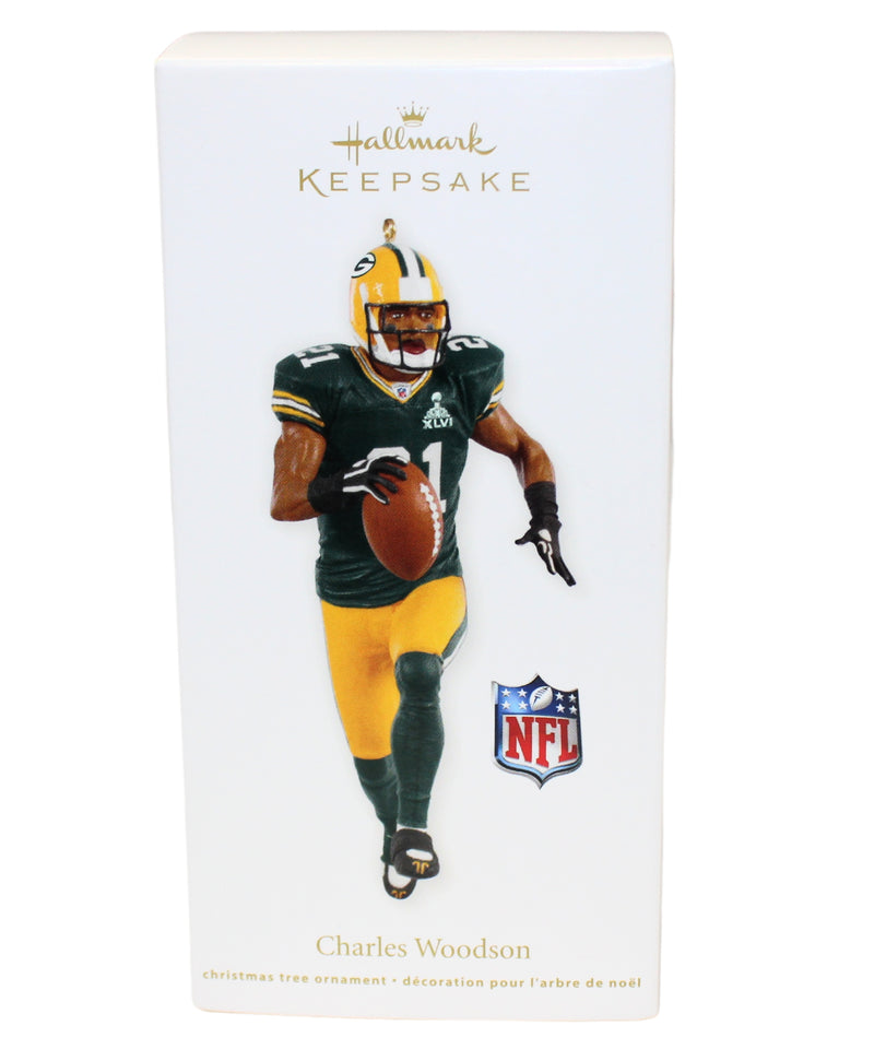 Hallmark Ornament: 2012 Charles Woodson | QXI2094 | NFL