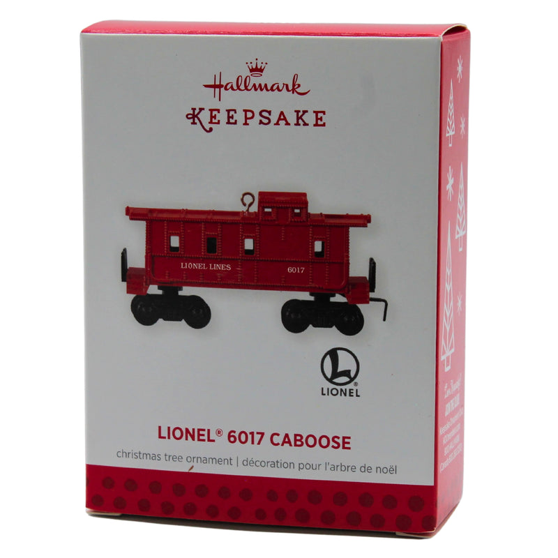 Hallmark Ornament: 2013 Lionel 6017 Caboose  | QXI2145