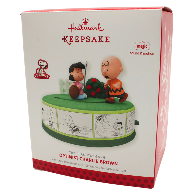 Hallmark Ornament: 2013 Optimist Charlie Brown | QXI2242 | Peanuts