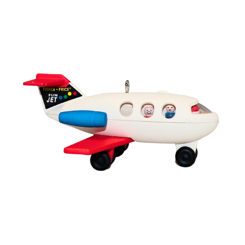 Hallmark Ornament: 2010 Play Family Fun Jet | QXI2293