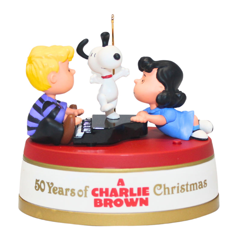 Hallmark Ornament: 2015 50 Years of a Charlie Brown Christmas | QXI2389 | Peanuts