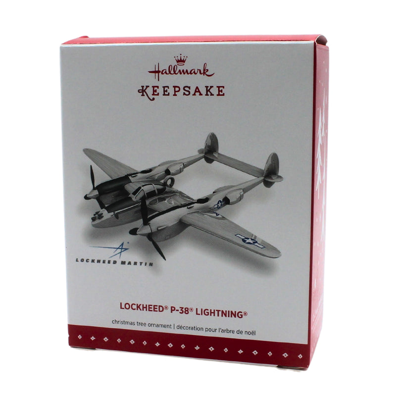 Hallmark Ornament: 2015 Lockheed P-38 Lightning | QXI2557 | Airplane