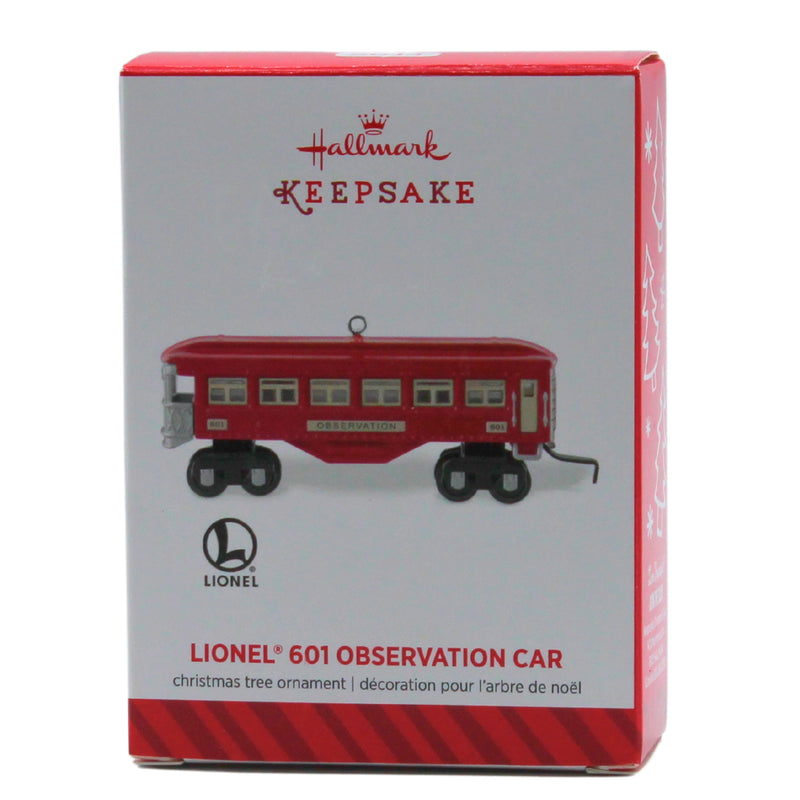 Hallmark Ornament: 2014 Lionel 601 Observation Car | QXI2583