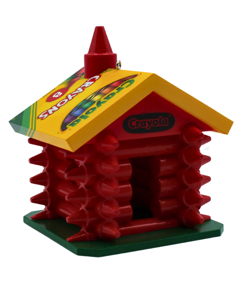 Hallmark Ornament: 2020 Colorful Schoolhouse | QXI2591 | Crayola