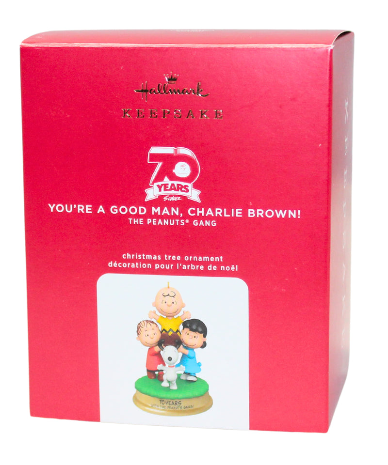 Hallmark Ornament: 2020 You're A Good man, Charlie Brown! | QXI2794 | Peanuts