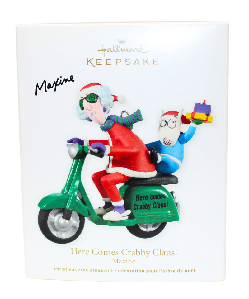 Hallmark Ornament: 2011 Here Comes Crabby Claus! | QXI2877