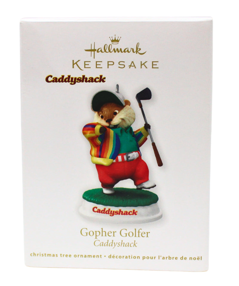 Hallmark Ornament: 2012 Gopher Golfer | QXI2901 | CaddyShack