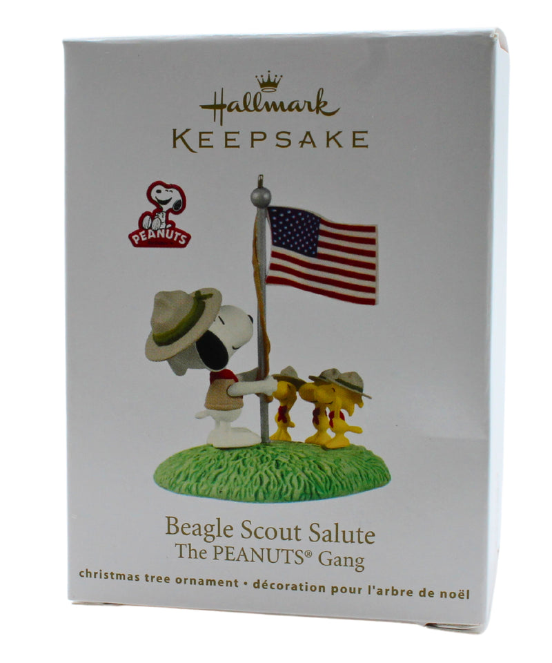 Hallmark Ornament: 2012 Beagle Scout Salute | QXI2941 | Peanuts