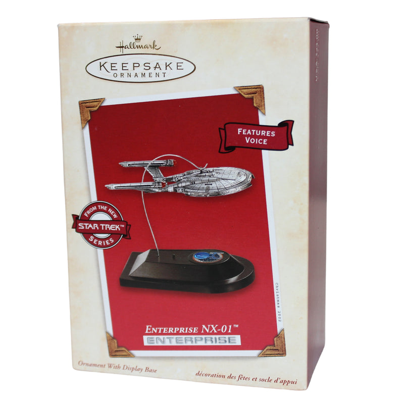 Hallmark Ornament: 2002 Enterprise NX-01 | QXI2943 | Star Trek