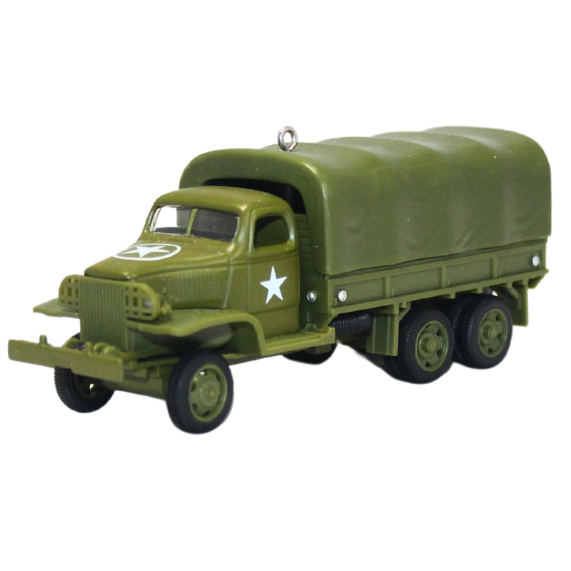 Hallmark Ornament: 2018 GMC CCKW 1941 | QXI3173