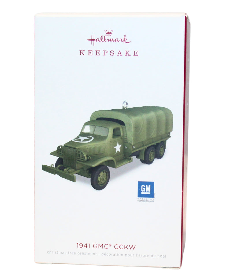 Hallmark Ornament: 2018 GMC CCKW 1941 | QXI3173