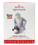 Hallmark Winter Warlock - Santa Claus is Comin to Town Keepsake Ornament QXI3174
