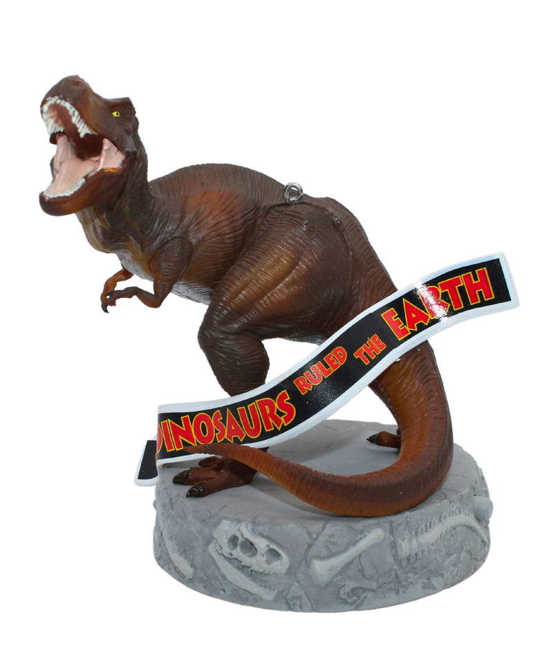 Hallmark Ornament: 2019 When Dinosaurs Ruled the Earth | QXI3699 | Jurassic Park