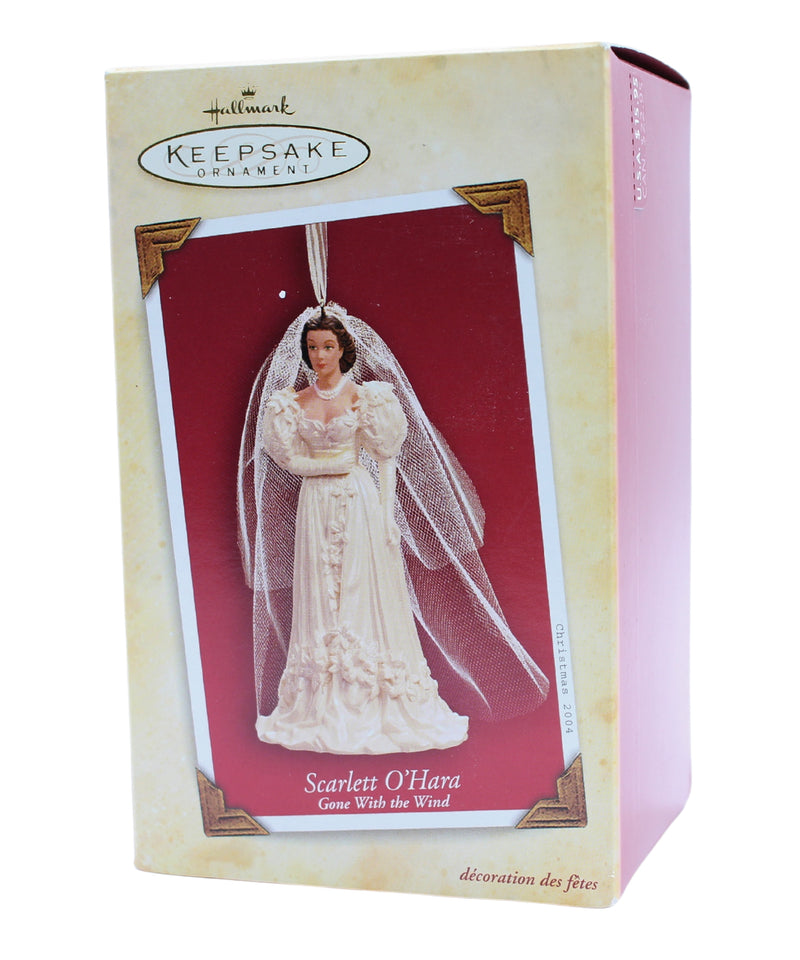 Hallmark Ornament: 2004 Scarlett O'Hara | QXI4031 | Wedding Dress