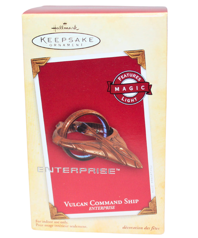 Hallmark Ornament: 2004 Vulcan Command Ship | QXI4084 | Enterprise