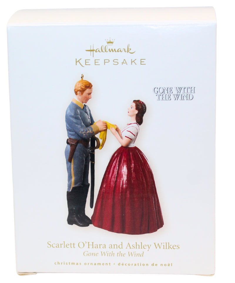 Hallmark Ornament: 2008 Scarlett O'Hara and Ashley Wilkes | QXI4141 | Gone With the Wind