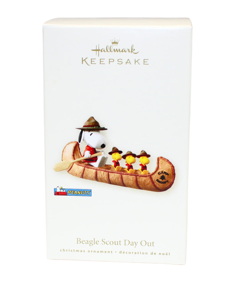 Hallmark Ornament: 2008 Beagle Scout Day Out | QXI4201 | Peanuts