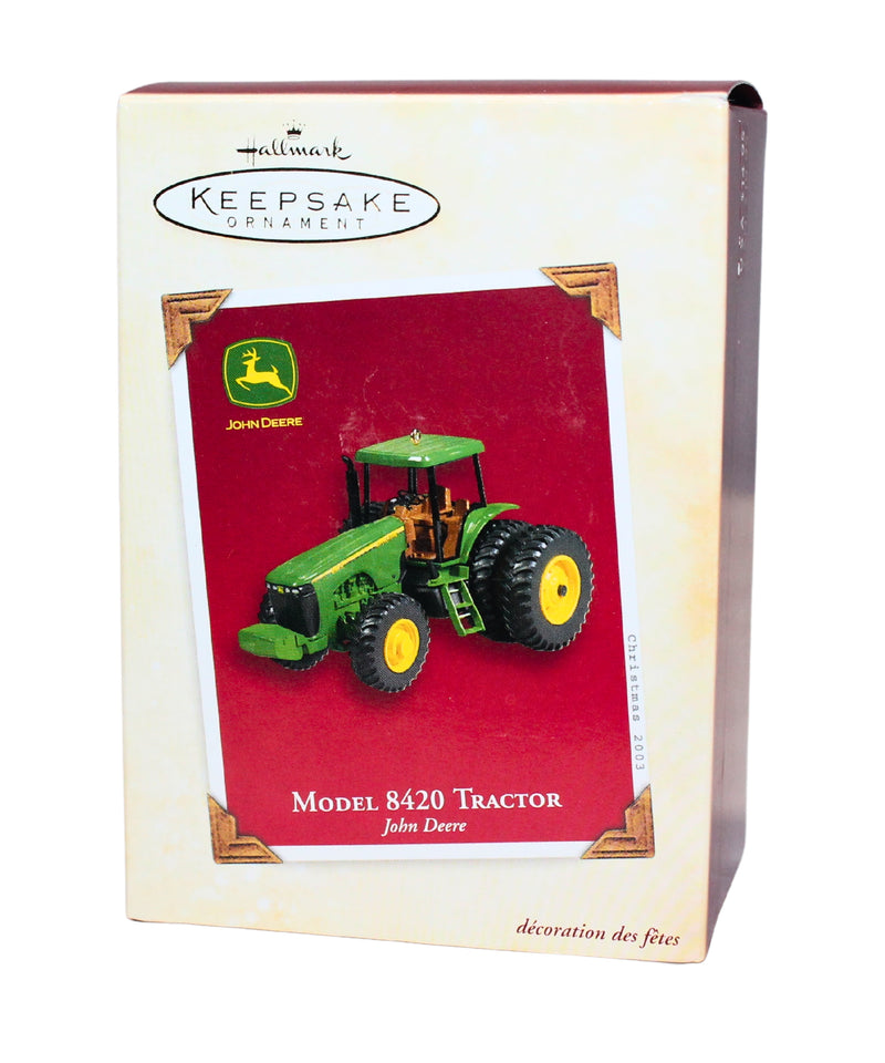 Hallmark Ornament: 2003 Model 8420 Tractor | QXI4259 | John Deere