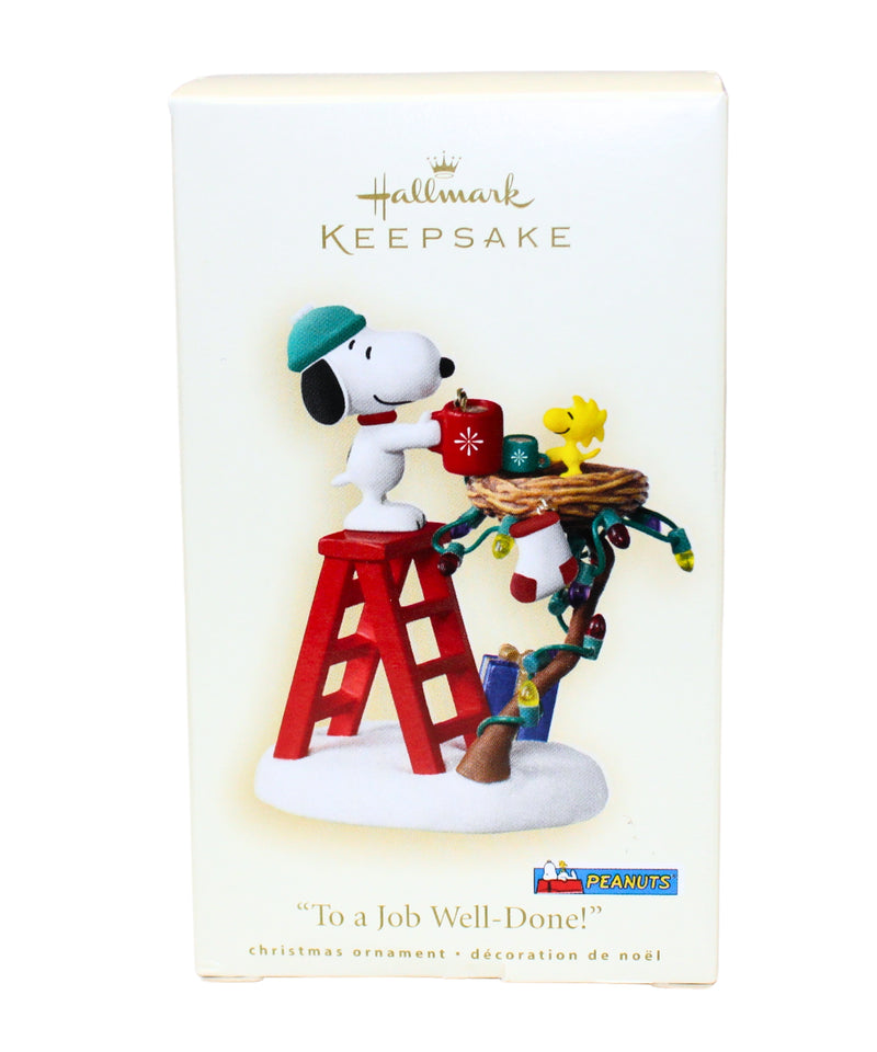 Hallmark Ornament: 2007 To a Job Well-done! | QXI4307 | Peanuts