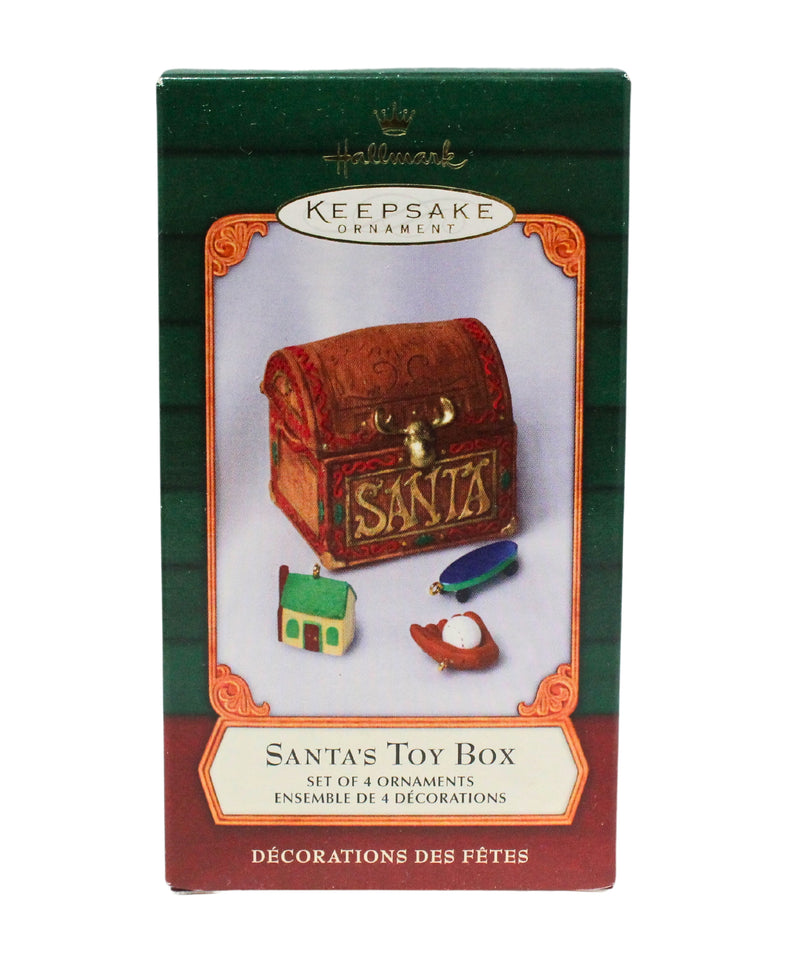 Hallmark Ornament: 2001 Santa's Toy Box  | QXI5392