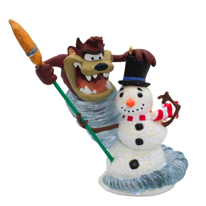 Hallmark Ornament: 2006 Taz the Snowman Wizard | QXI6133 | Looney Tunes