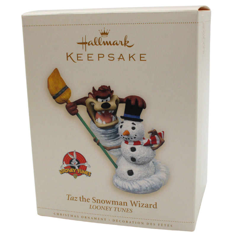 Hallmark Ornament: 2006 Taz the Snowman Wizard | QXI6133 | Looney Tunes