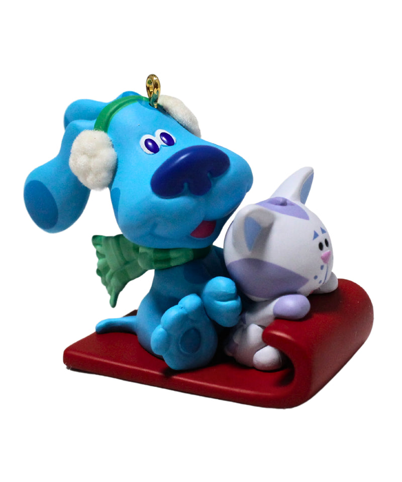 Hallmark Ornament: 2001 Blue and Periwinkle  | QXI6142