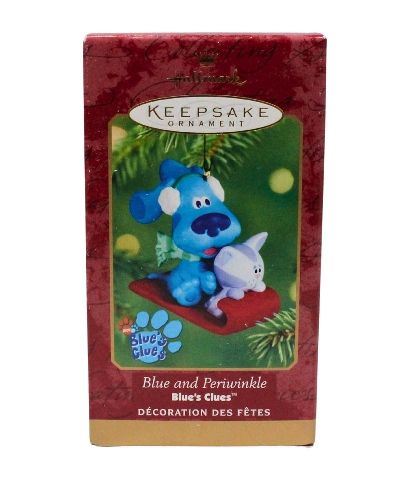 Hallmark Ornament: 2001 Blue and Periwinkle  | QXI6142