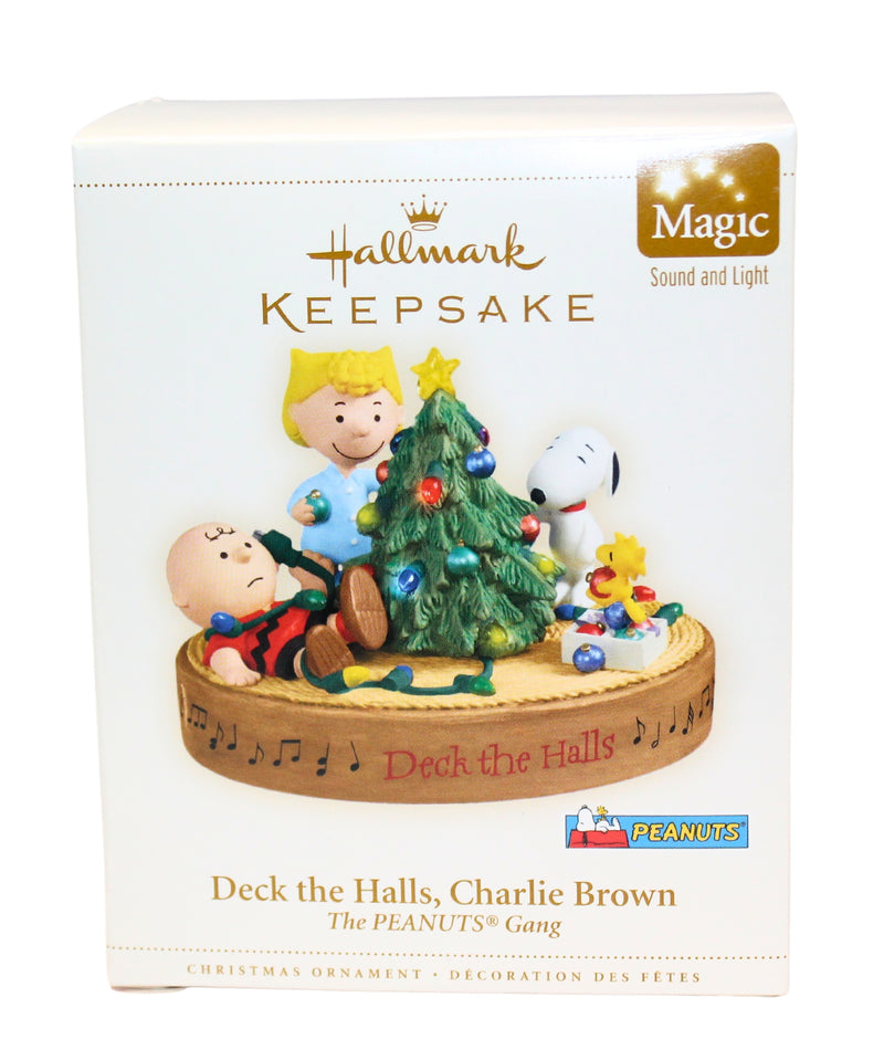 Hallmark Ornament: 2006 Deck the Halls, Charlie Brown | QXI6166 | Peanuts