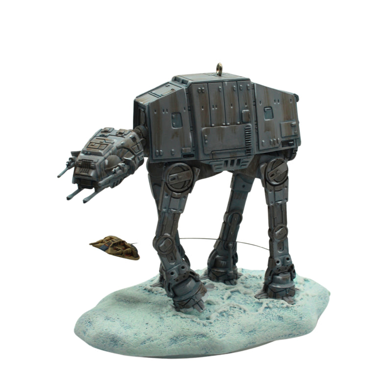 Hallmark Ornament: 2006 Imperial At-At and Rebel Snowspeeder | QXI6193 | Star Wars