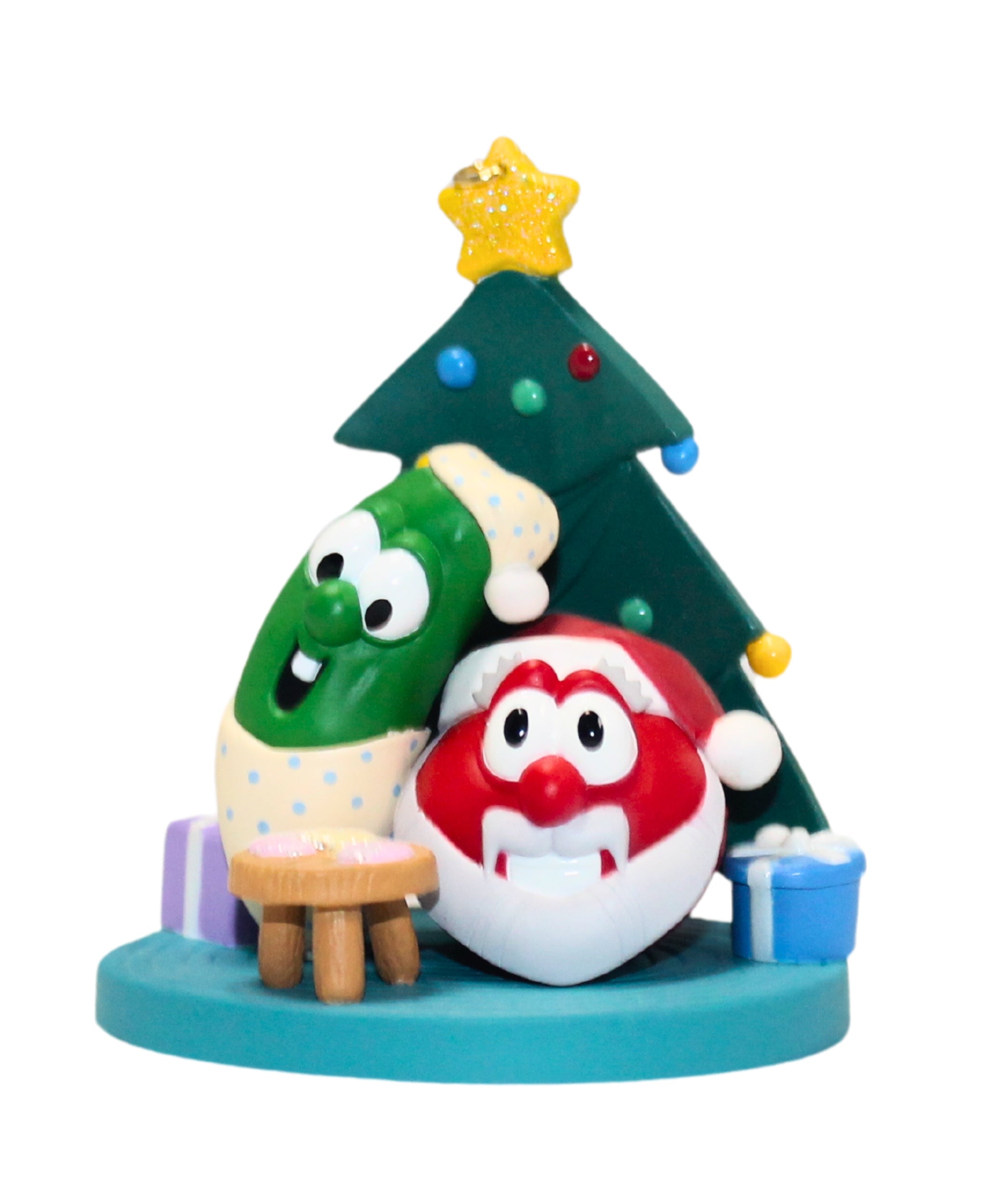 Hallmark Ornament: 2001 Waiting for Santa | QXI6932 | VeggieTales