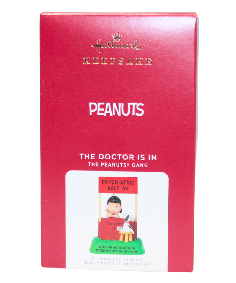 Hallmark Ornament: 2021 The Doctor Is In | QXI7175 | Peanuts