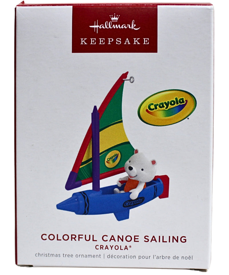 Hallmark Ornament: 2022 Crayola Colorful Canoe Sailing | QXI7346