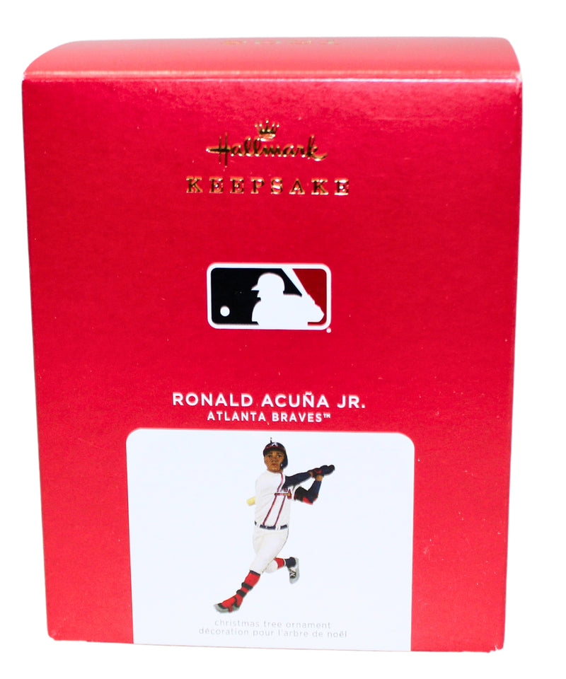 Hallmark Ornament: 2021 Ronald Acuna Jr. | QXI7362 | MLB