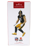 Hallmark T.J. Watt - Pittsburgh Steelers Keepsake Ornament 2022 QXI7396