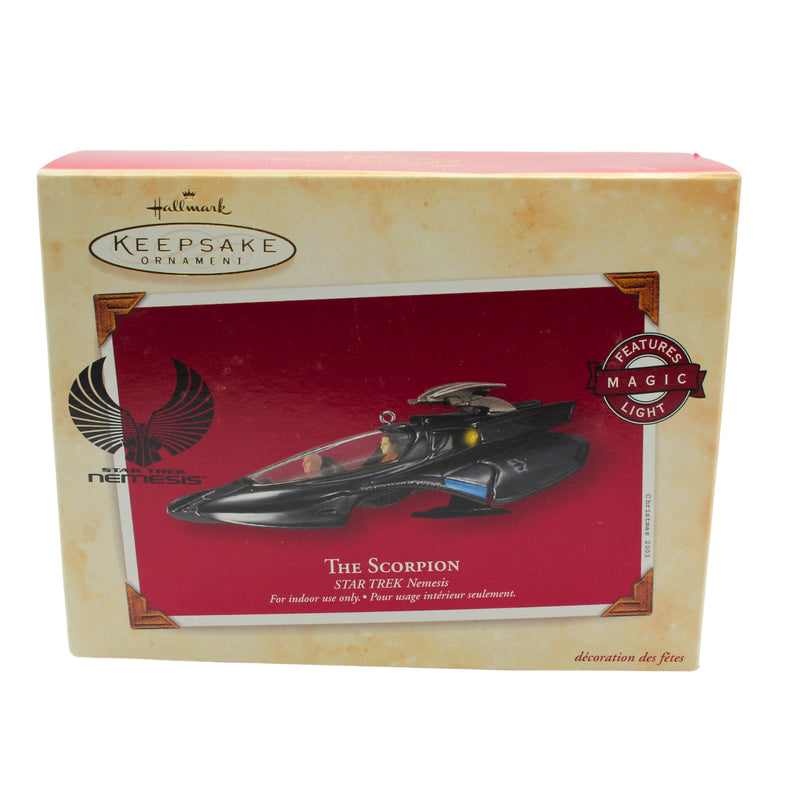 Hallmark Ornament: 2003 The Scoprion | QXI7509 | Star Trek