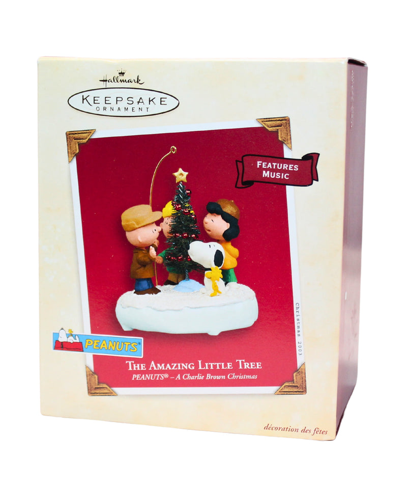 Hallmark Ornament: 2003 The Amazing Little Tree | QXI7517 | Peanuts