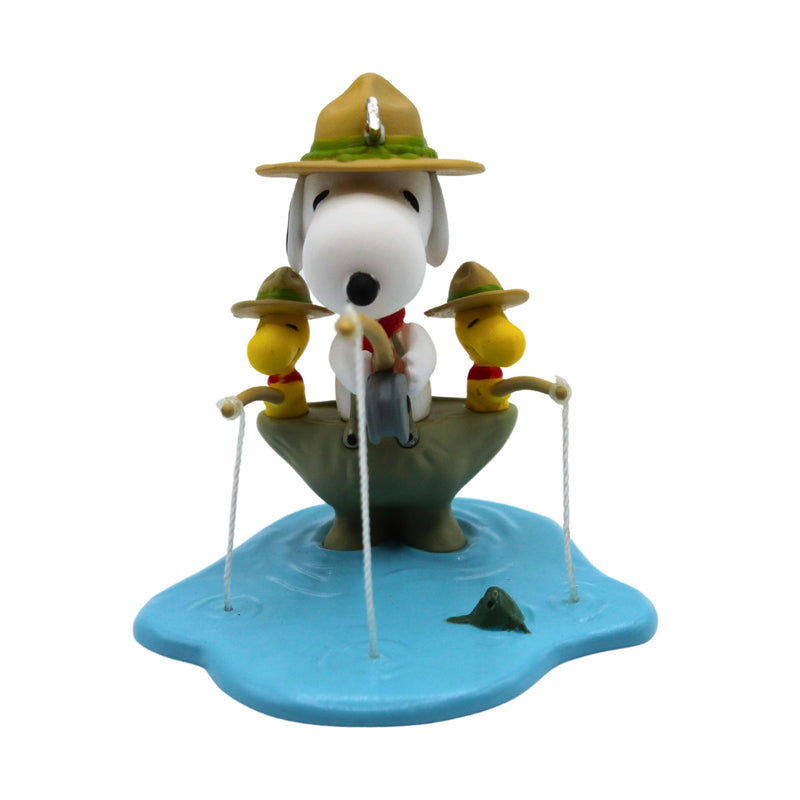 Hallmark Ornament: 2022 Fishing Friends | QXI7823 | Peanuts