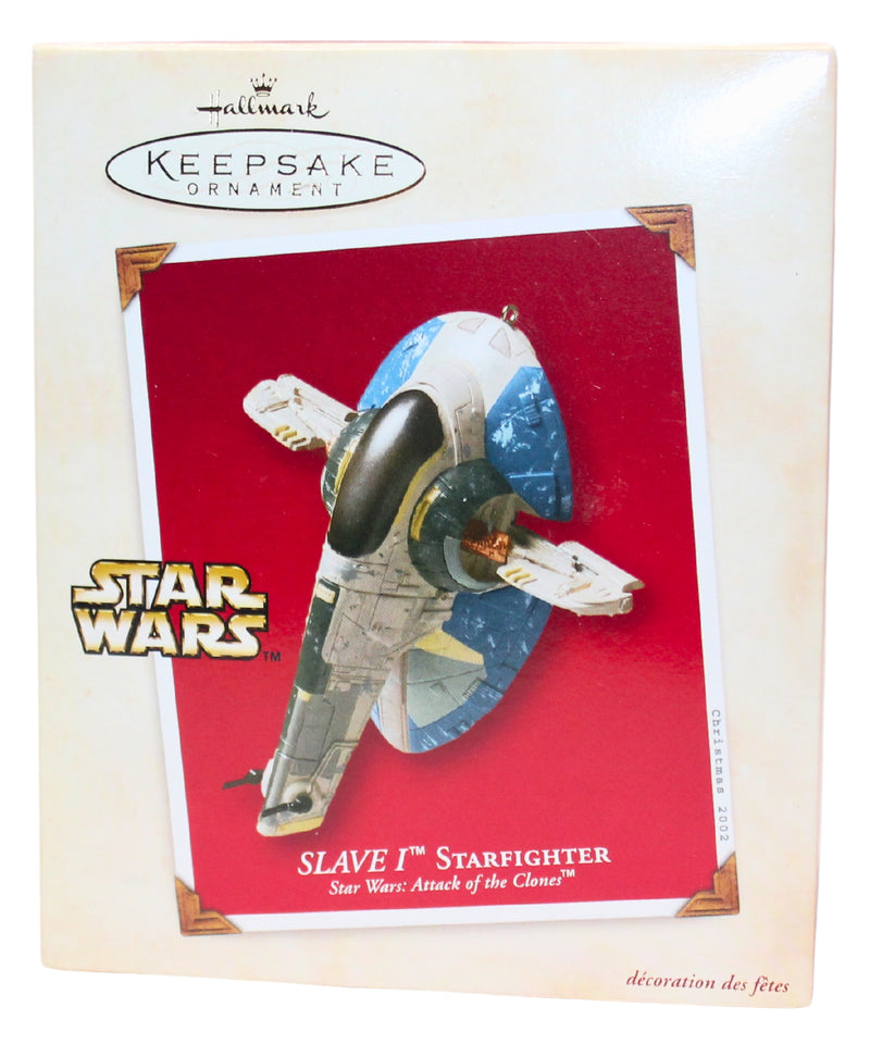 Hallmark Ornament: 2002 SLAVE I Starfighter | QXI8223 | Star Wars